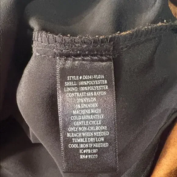 Sanctuary Women's Faux Brown Suede Shift Dress Size XS - Picture 9 of 10